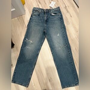 Zara High Rise Women Jeans - Blue